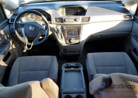 2014 Honda Odyssey Ex z USA, uszkodzony, nr VIN 5FNRL5H44EB025267